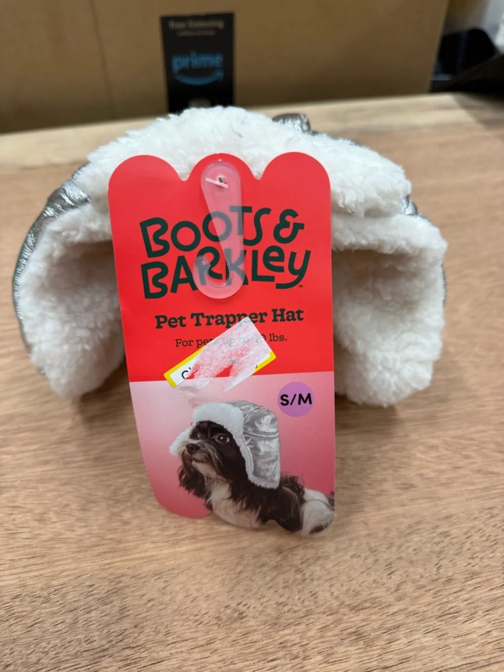 Boots & Barkley Silver‎ Pet Trapper Hat